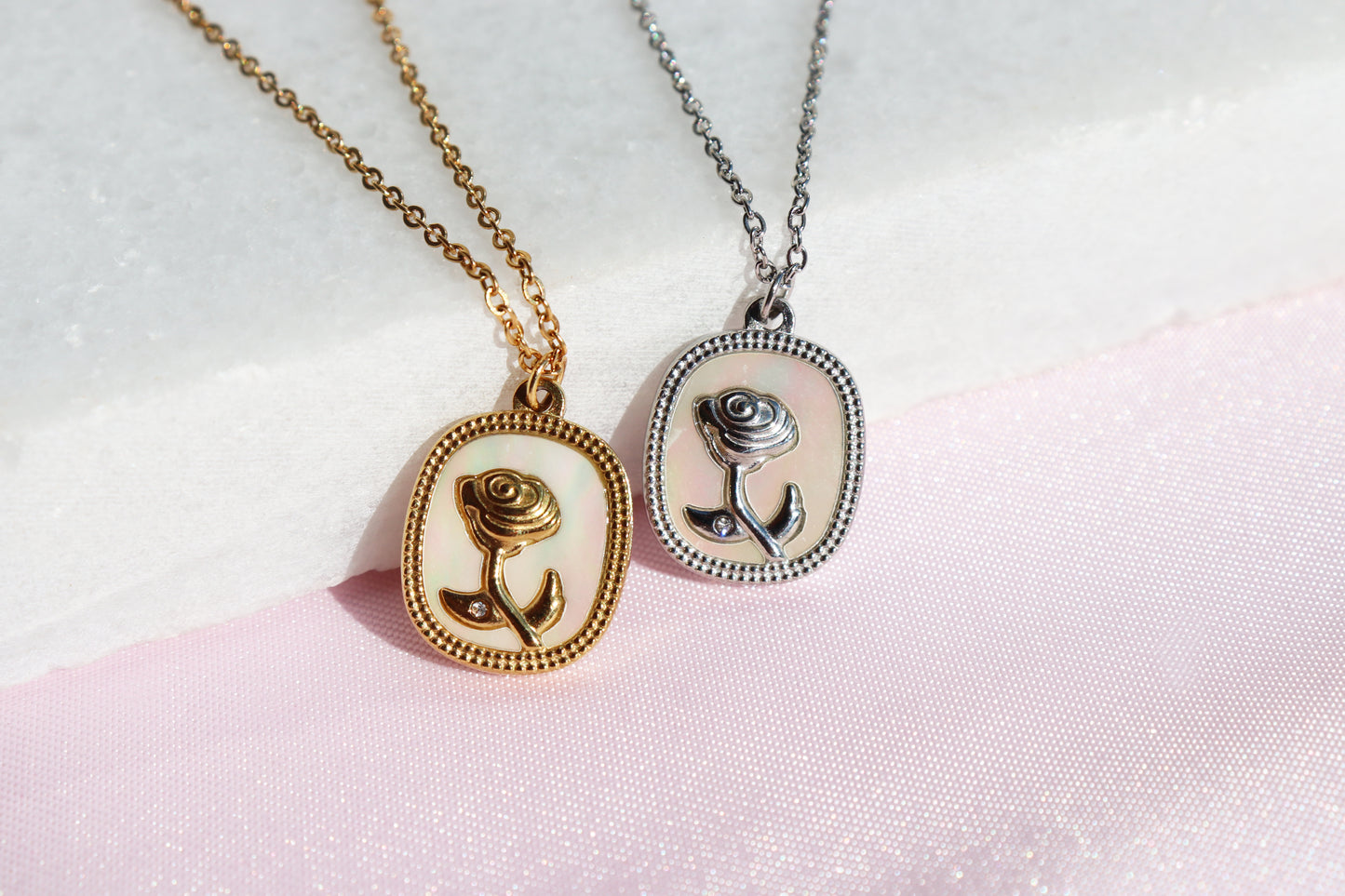 Rose Necklace | Princess Belle