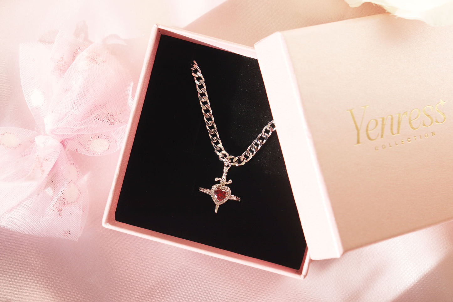 Heart Ring & Sword Bracelet