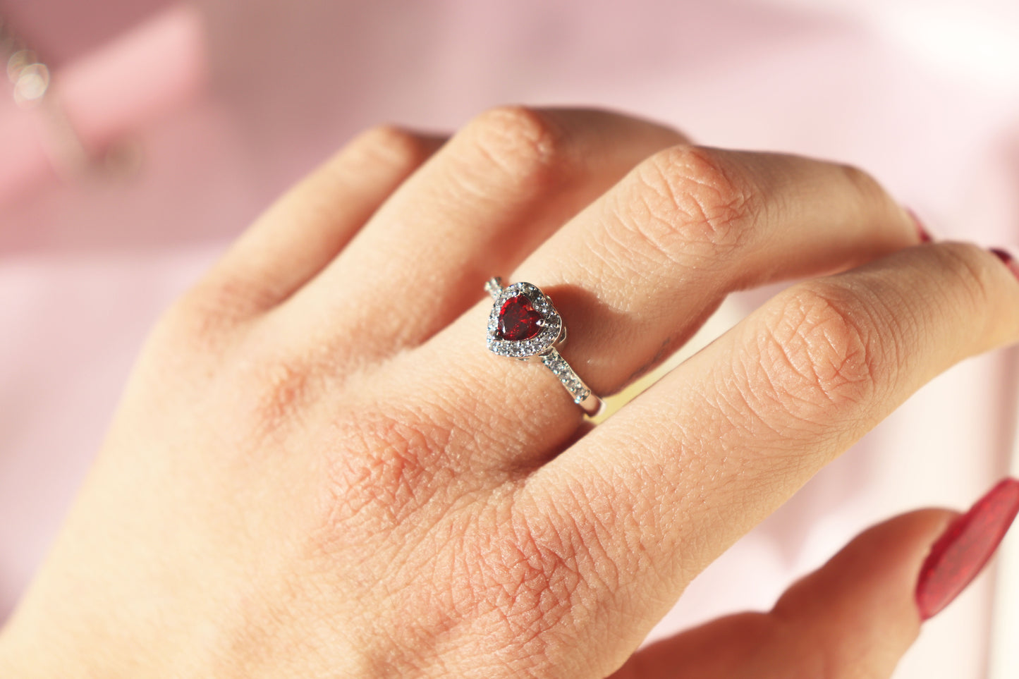 Heart Ring & Sword Bracelet