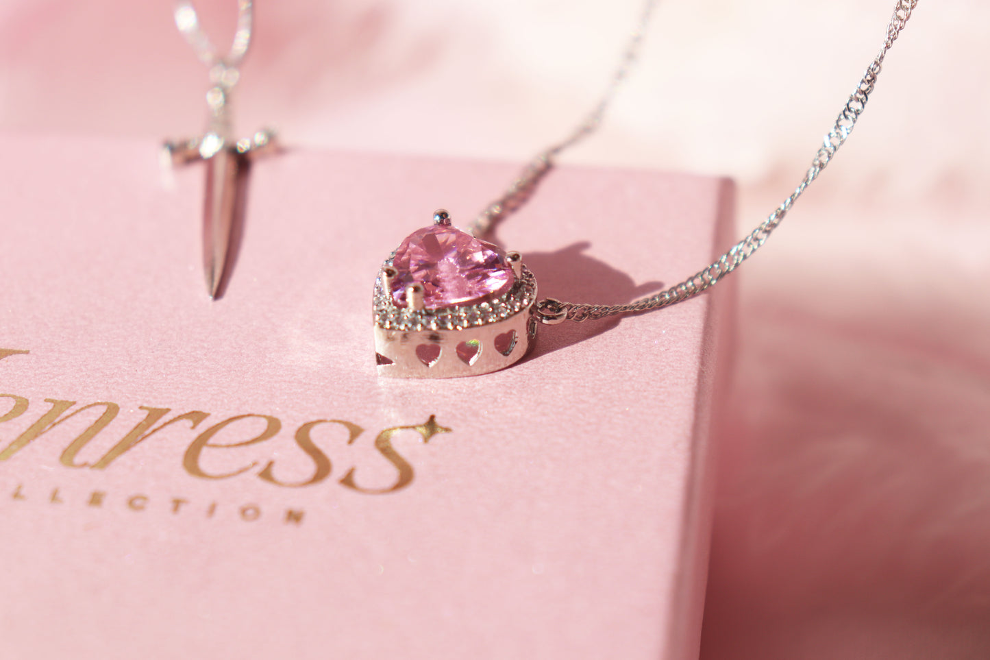 Heart & Sword Necklaces