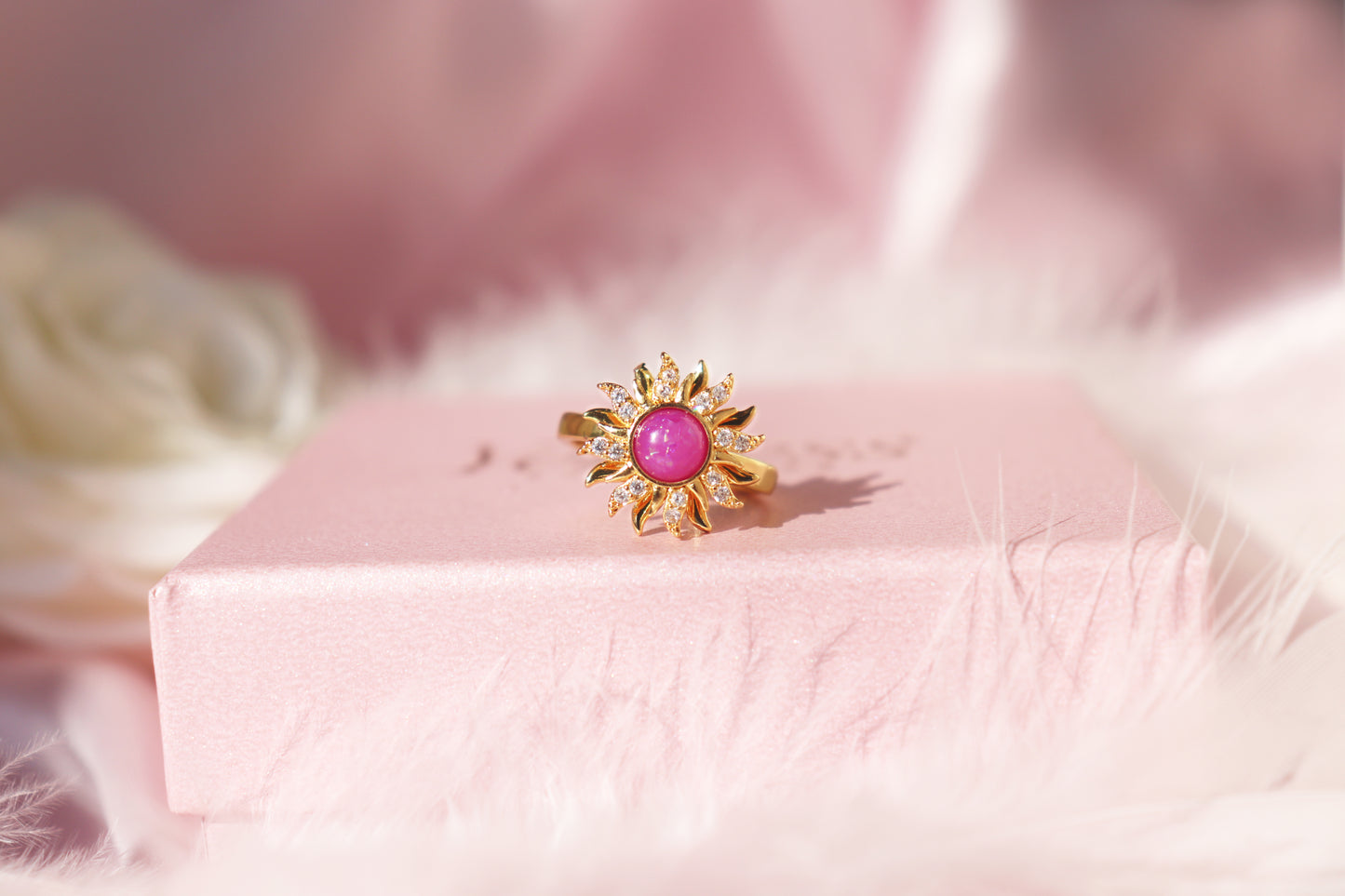 Spinning Rapunzel Sun Ring