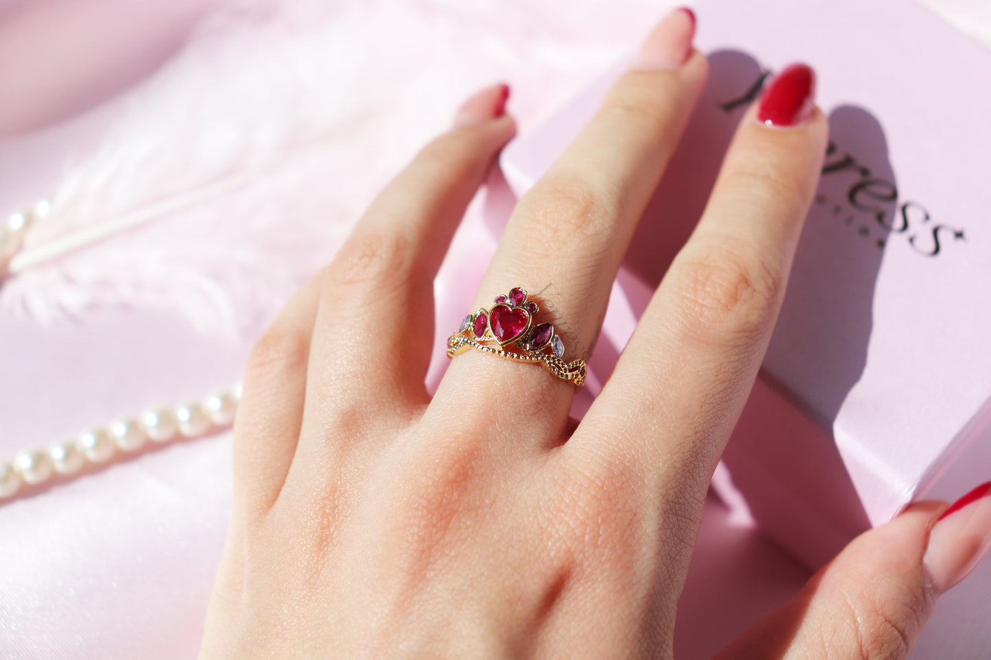 Princess Sophia Crown Ring