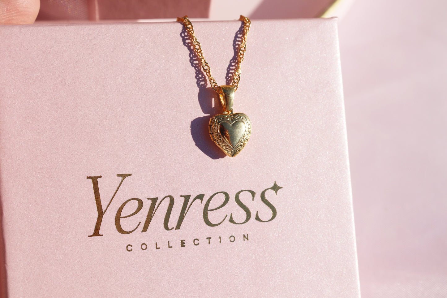 Nutcracker Princess Clara Heart Locket Necklace