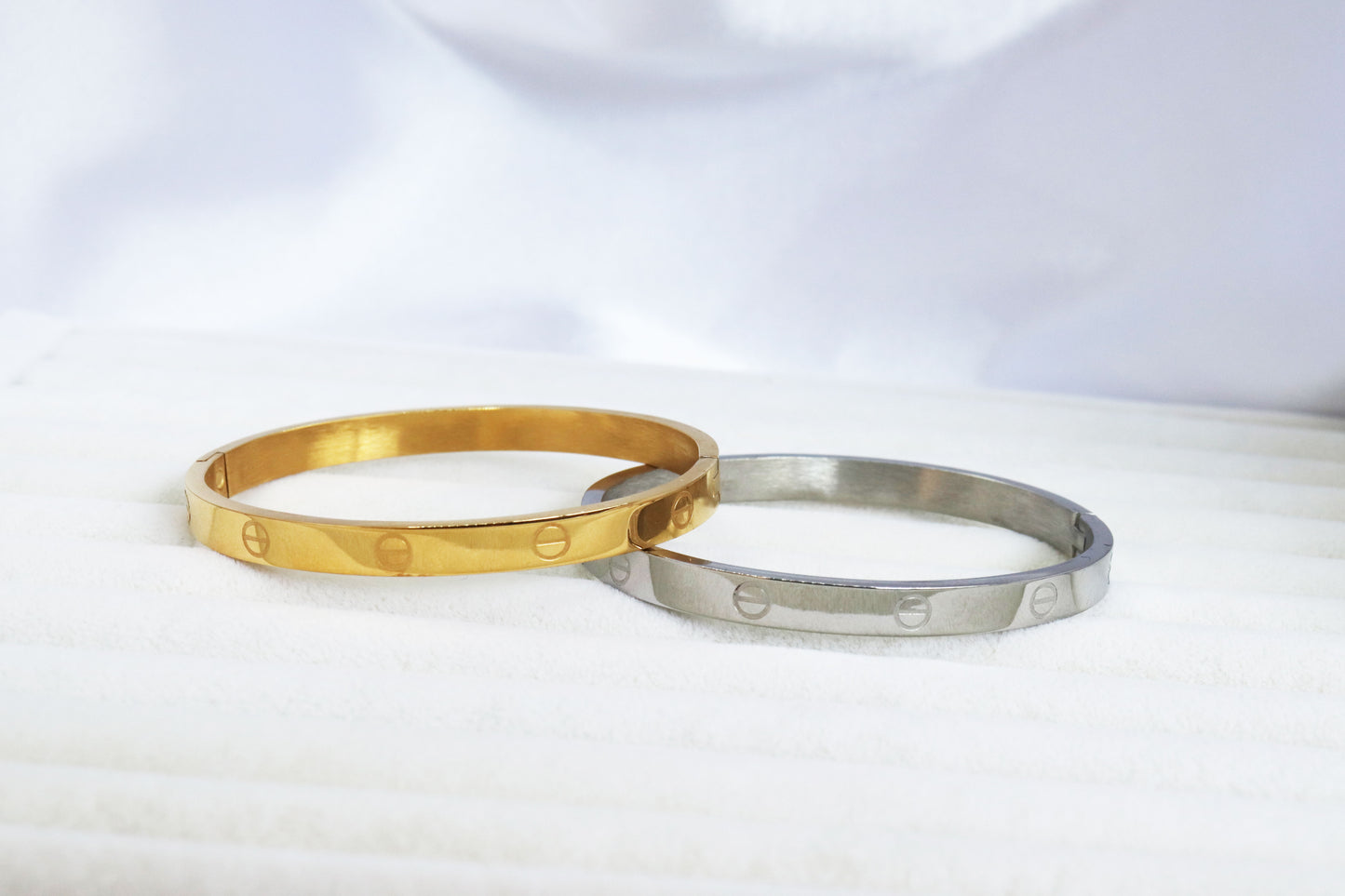 Love Lock Cuff Bracelet