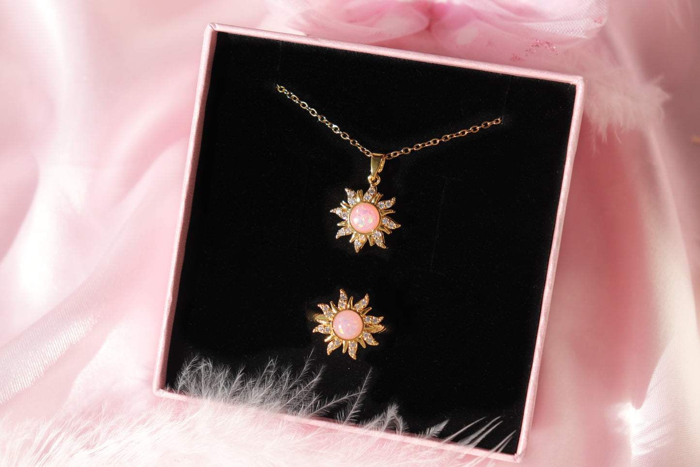 Opal Sun Jewelry Set