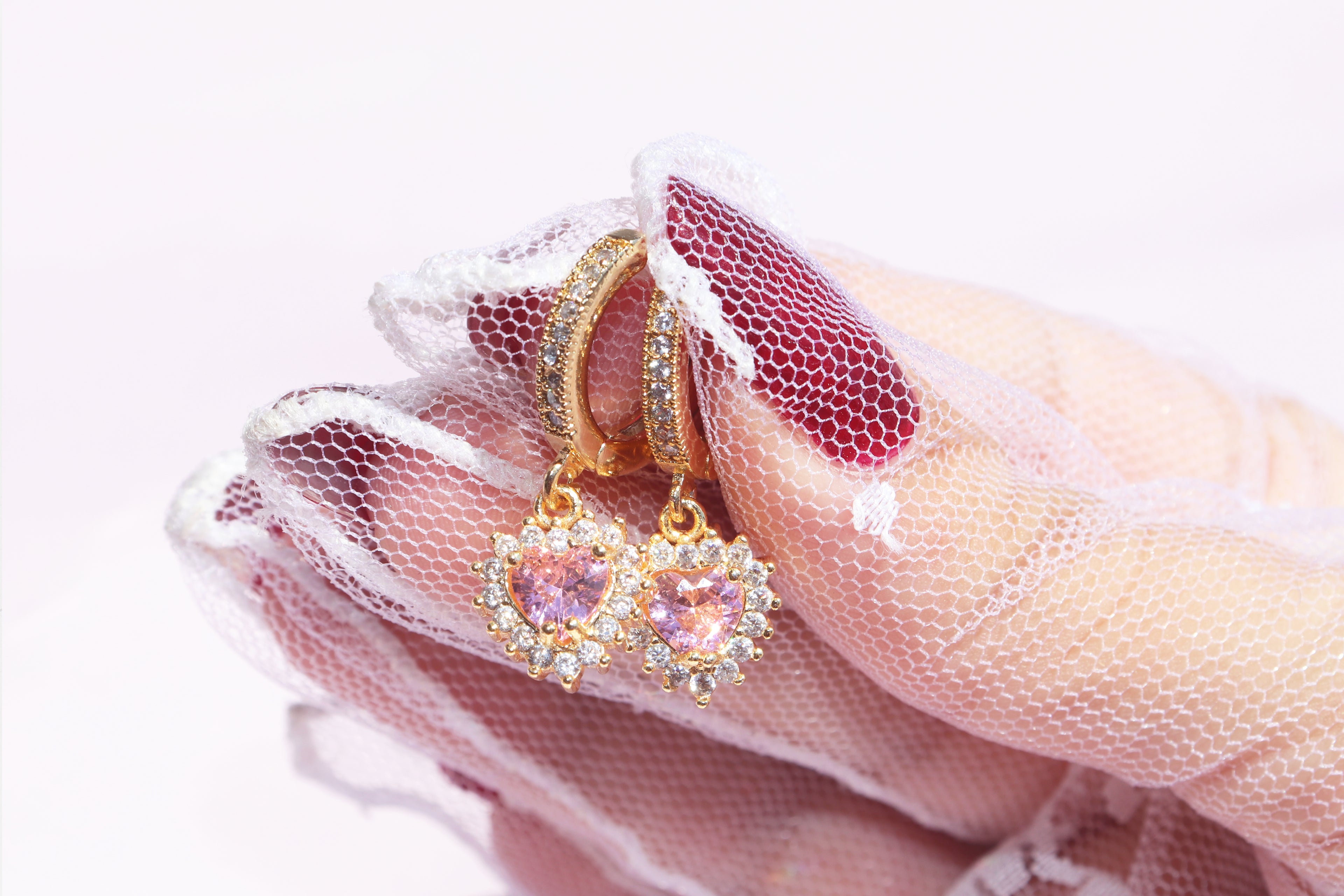 Royal Heart Earrings