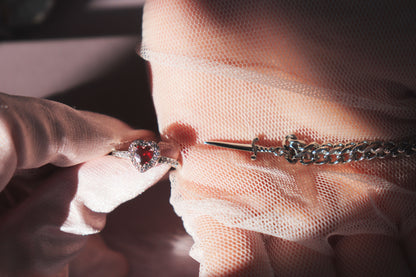 Heart Ring & Sword Bracelet