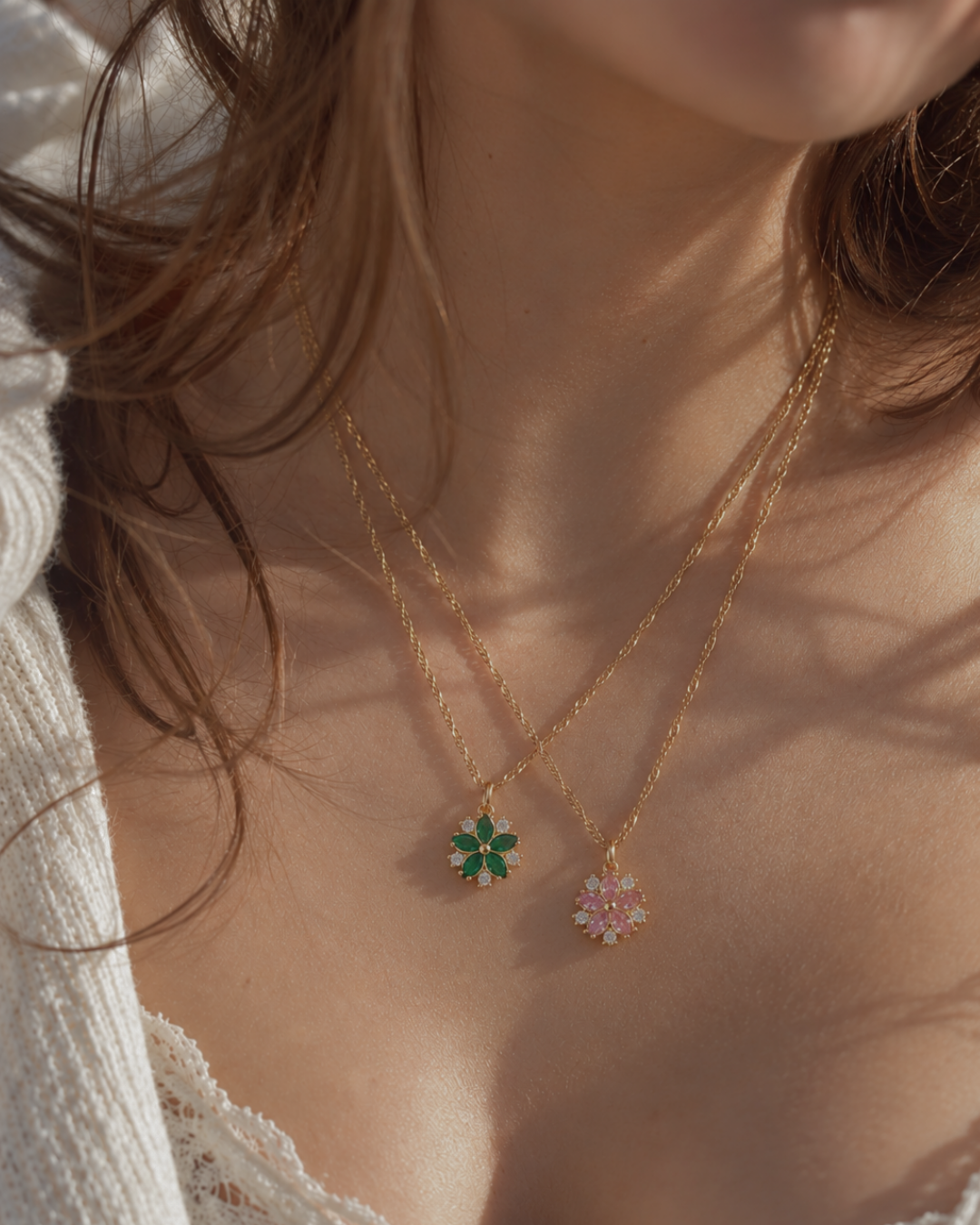 Crystal Bloom Necklace