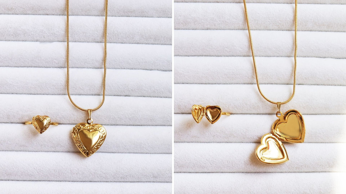 Heart Locket Necklace