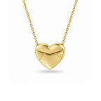 Love Letter 925 Sterling Silver Necklace (Engravable)