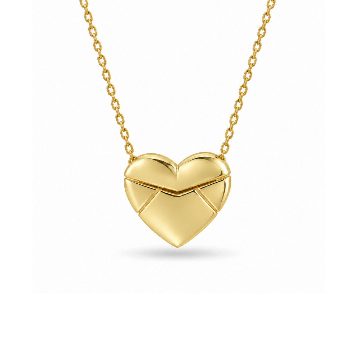 Love Letter 925 Sterling Silver Necklace (Engravable)