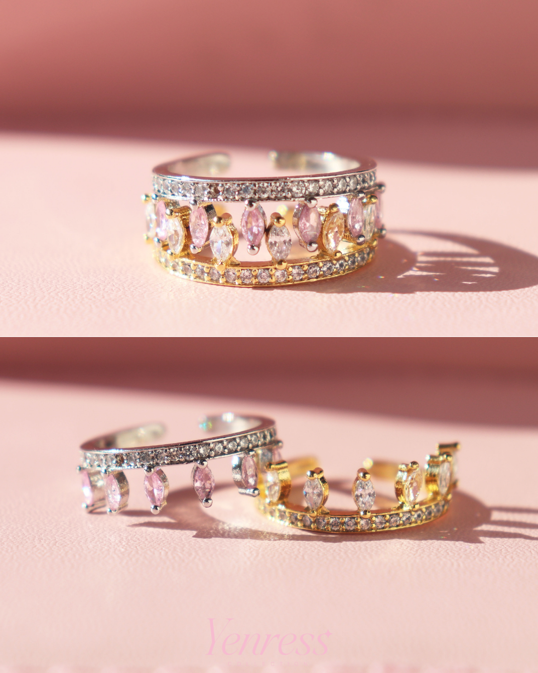 Stacking Crown Rings