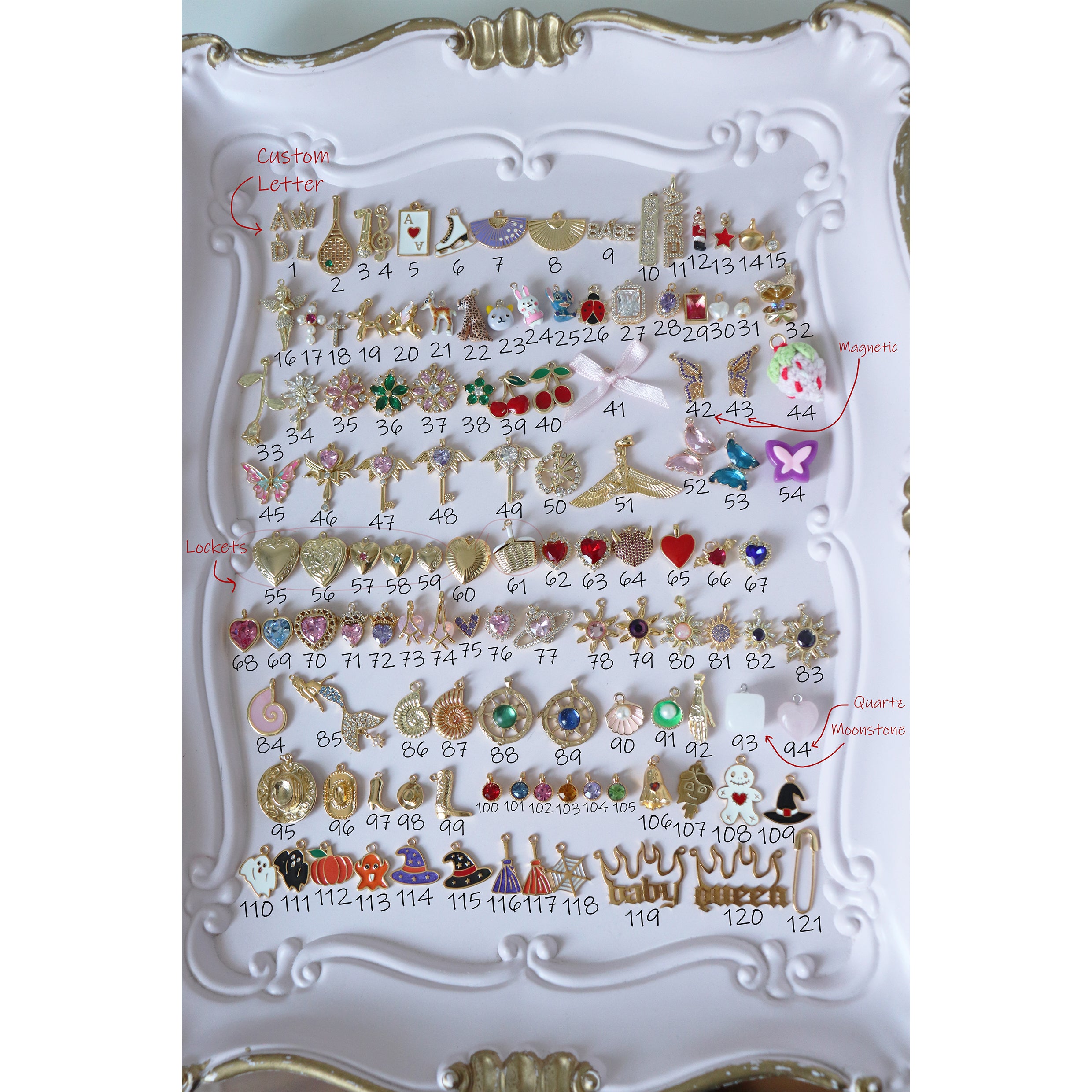 Custom Charm Necklace