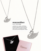 Swan 925 Sterling Silver Necklace
