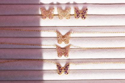 Mariposa Necklace and Ring Set