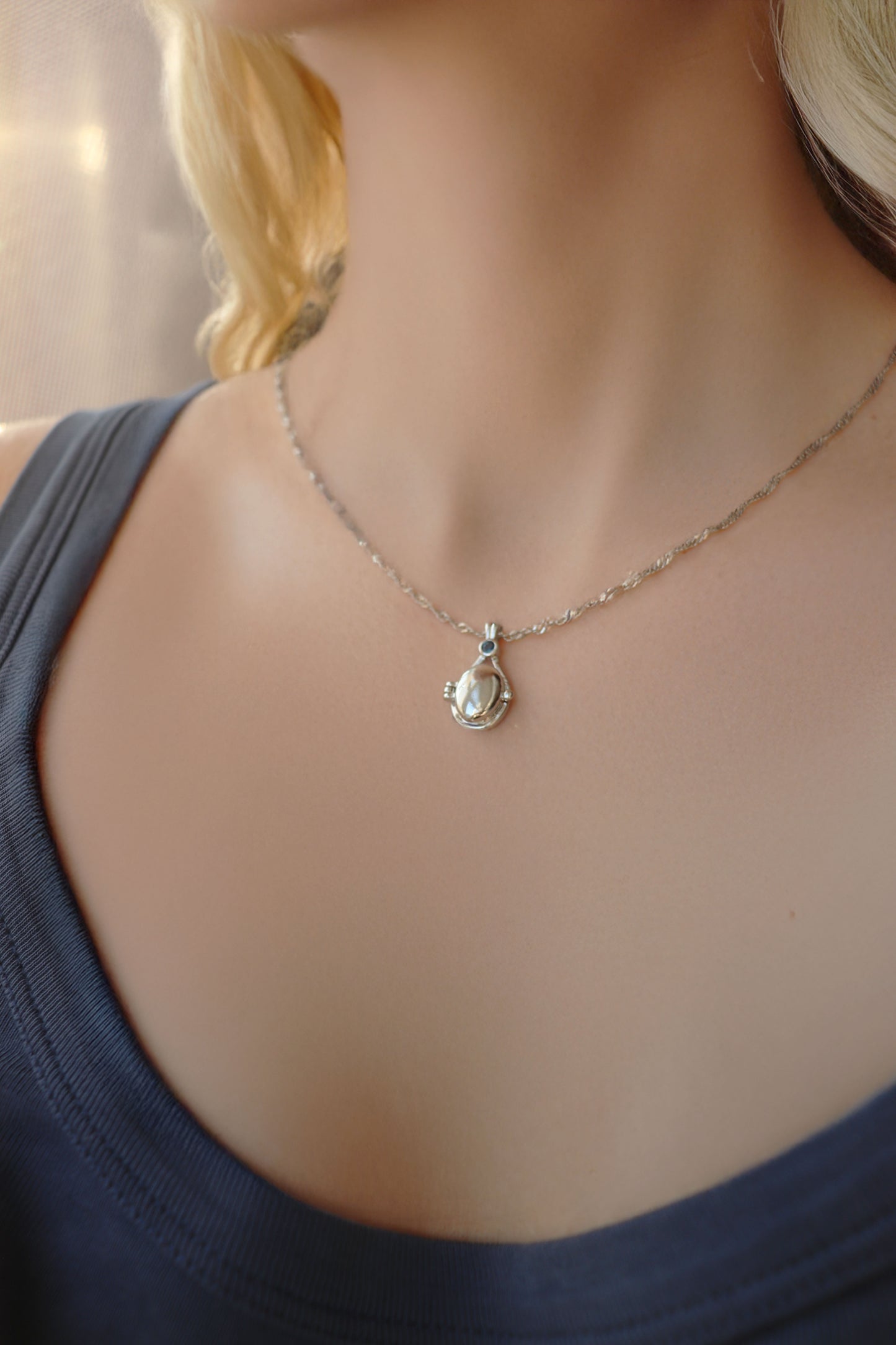 Mermaid Locket Necklace