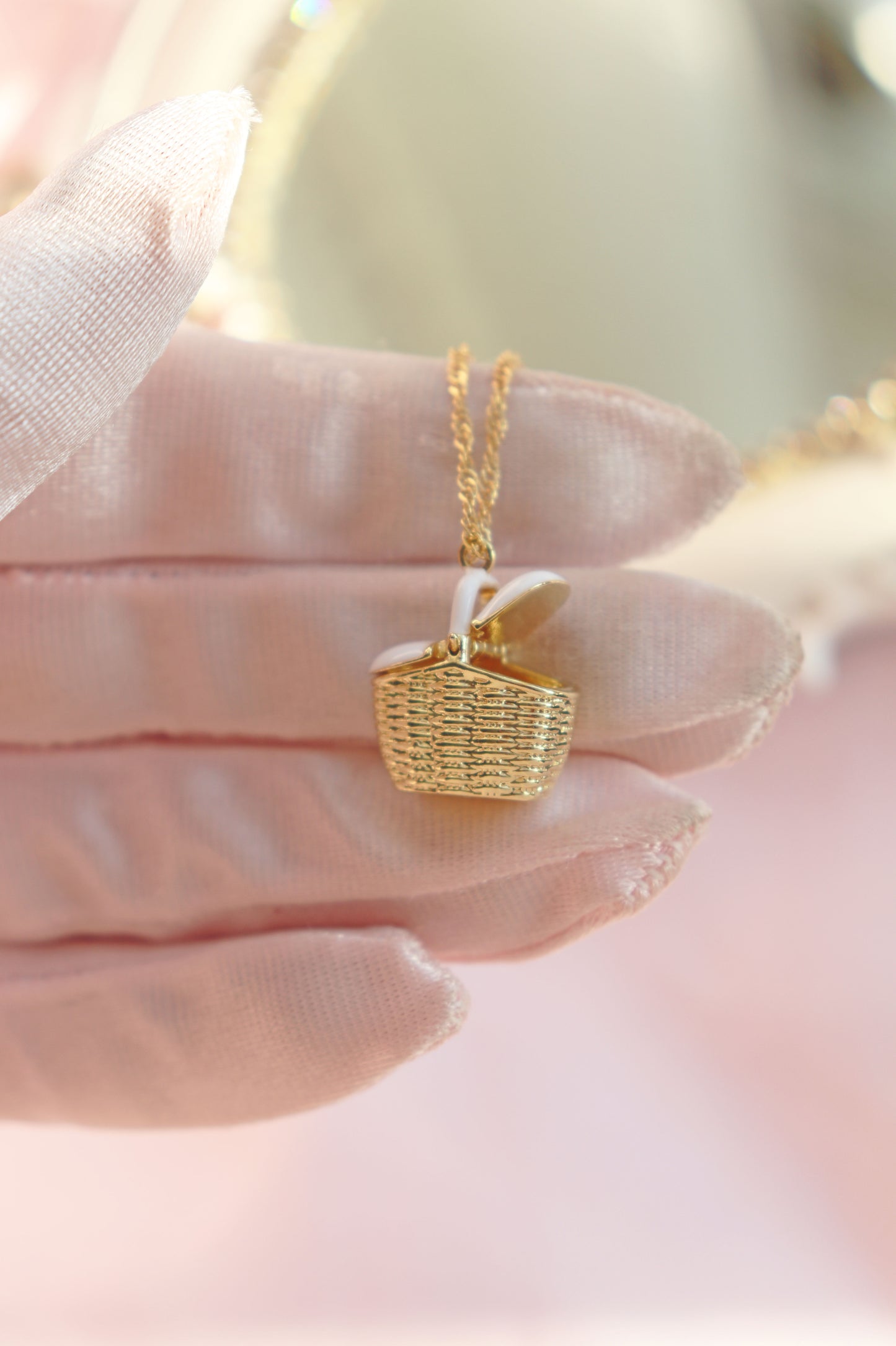 Picnic Basket Necklace