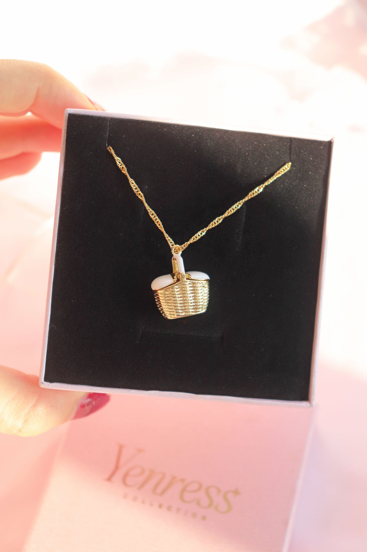 Picnic Basket Necklace