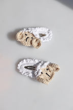 Crochet Hair Clips