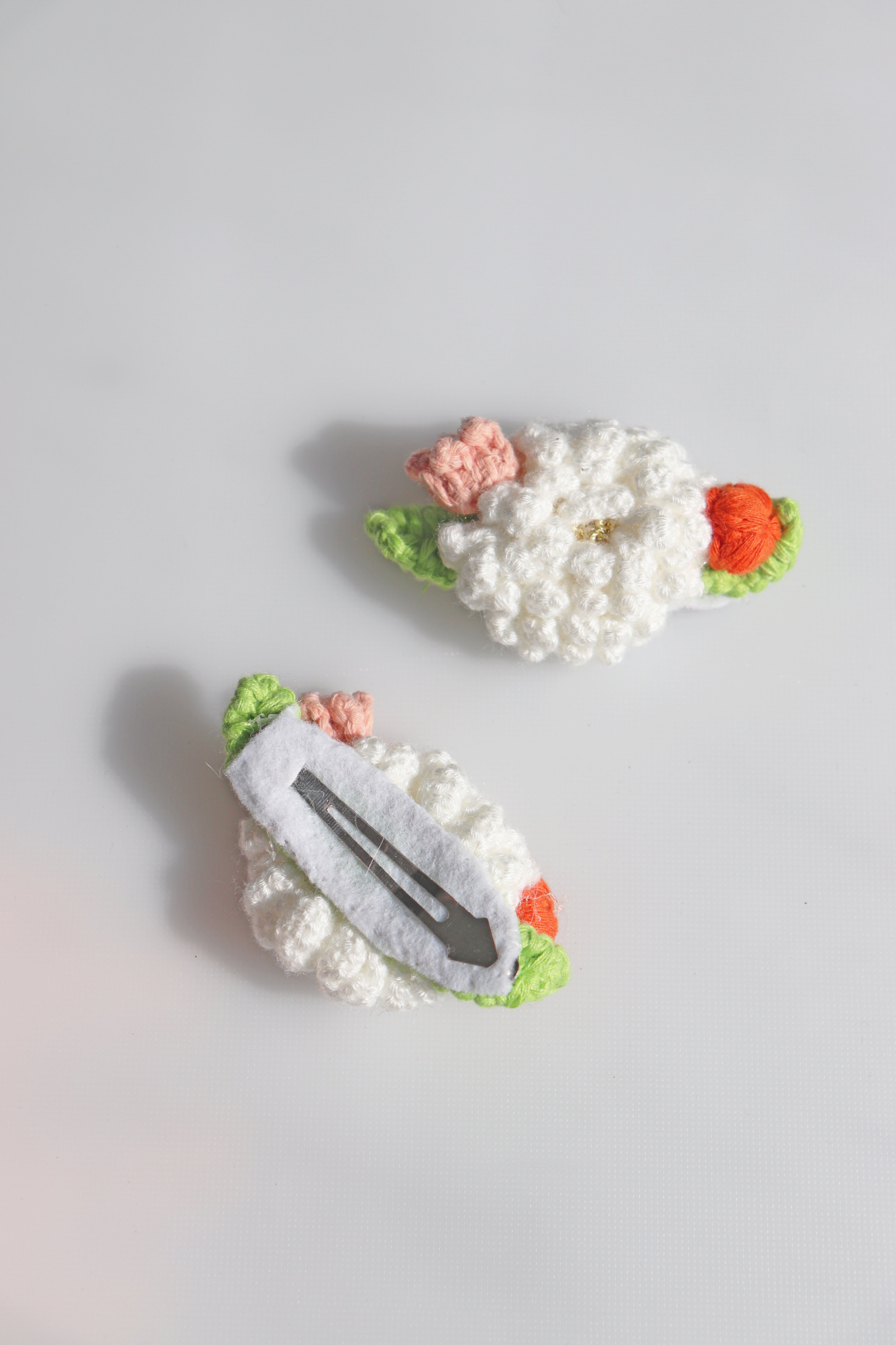 Crochet Hair Clips