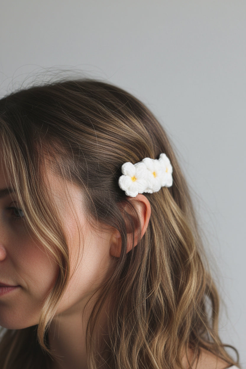 Daisy Hair Clips
