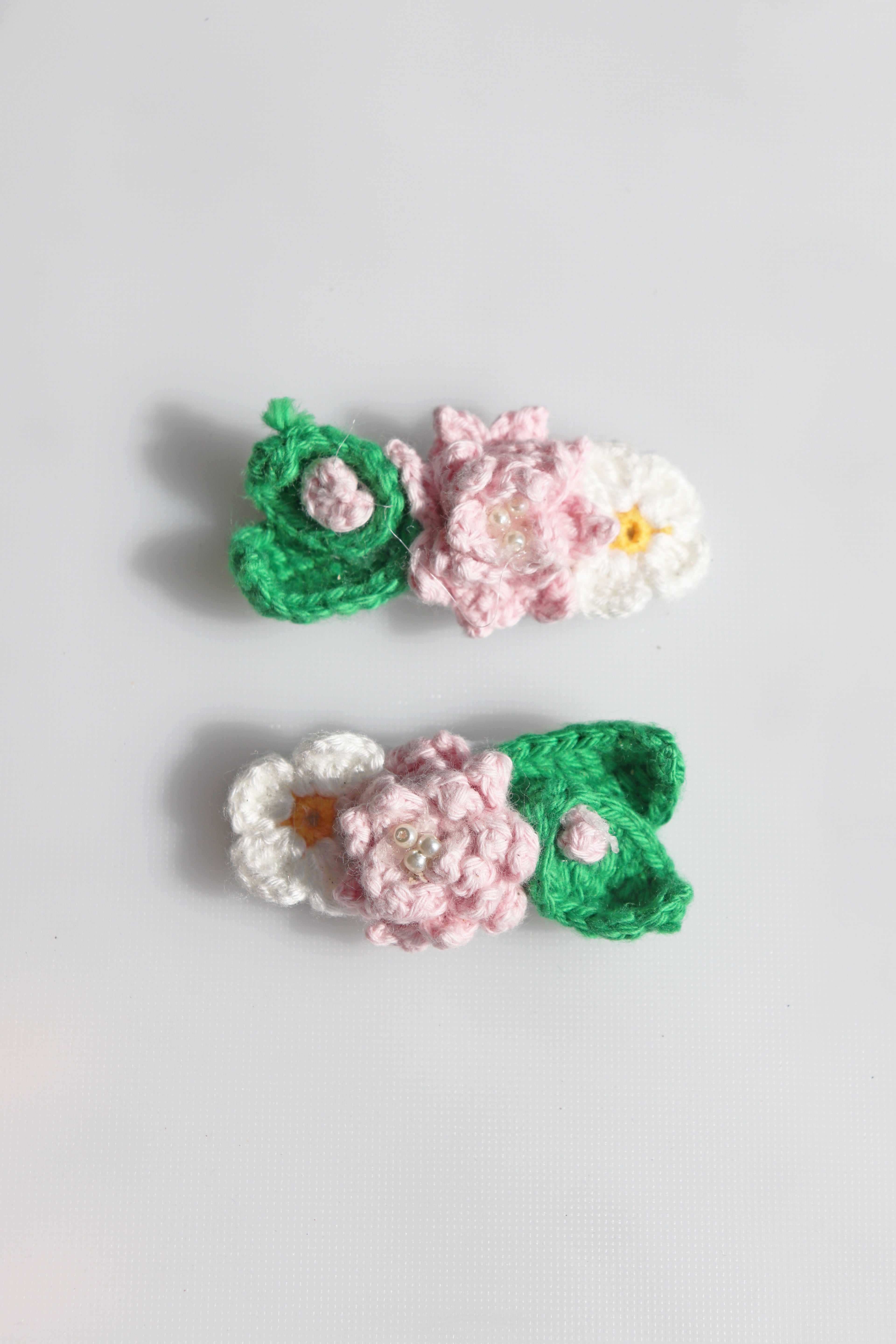 Crochet Hair Clips