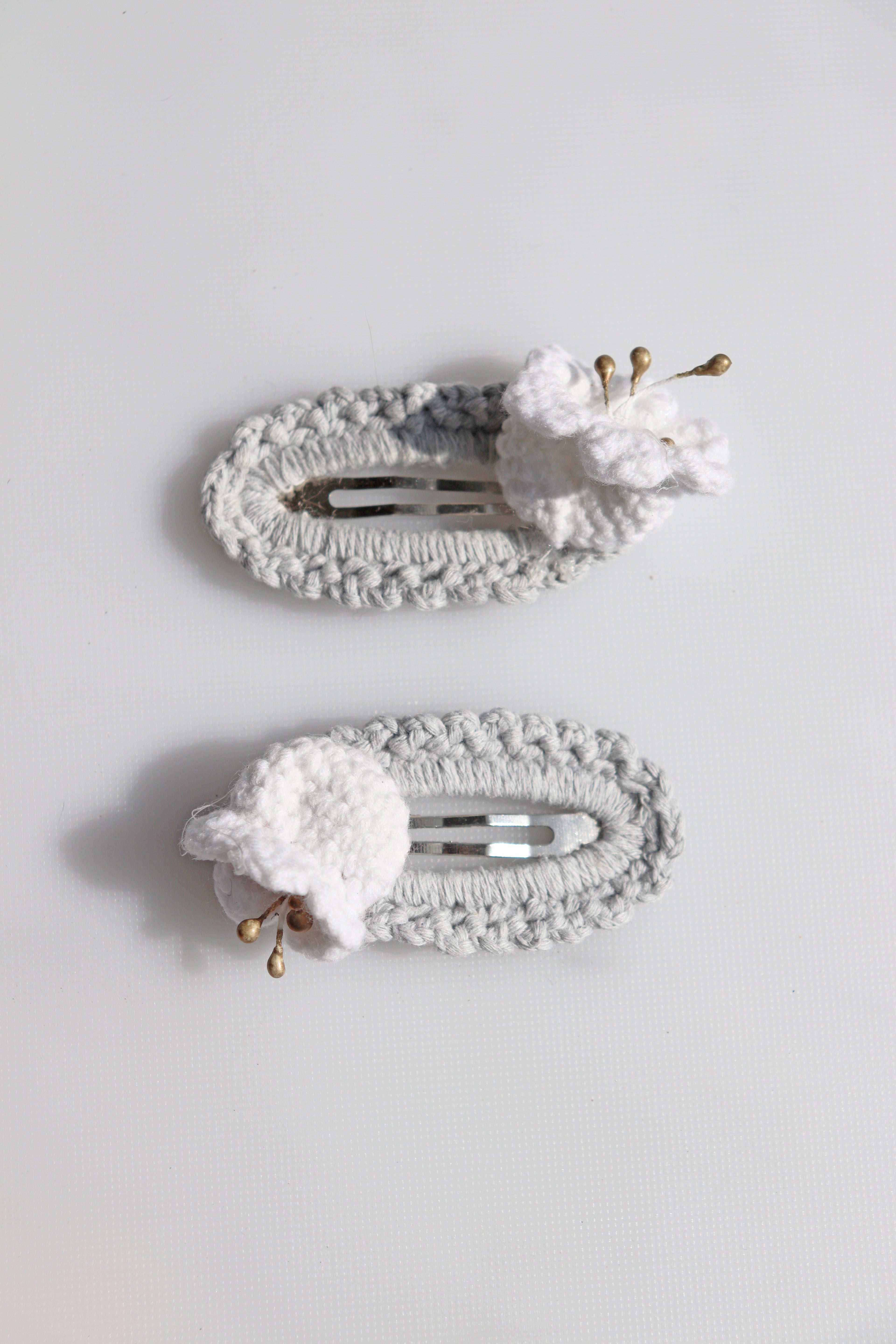 Crochet Hair Clips