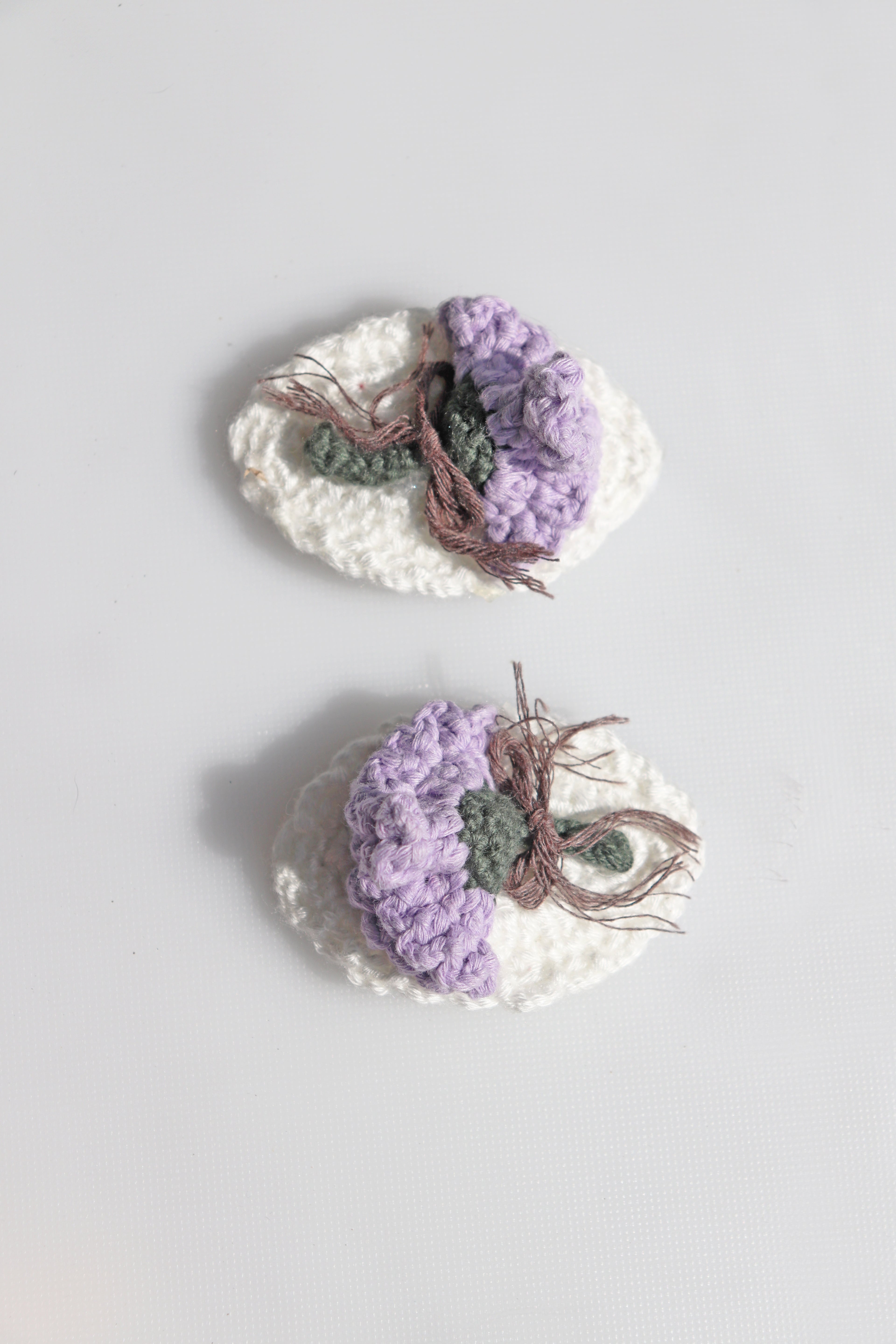 Crochet Hair Clips