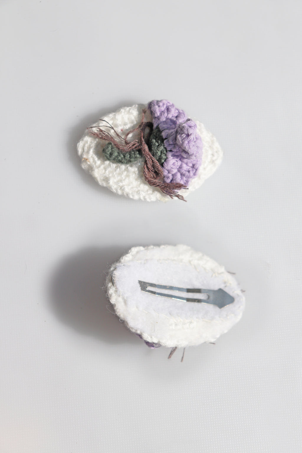 Crochet Hair Clips
