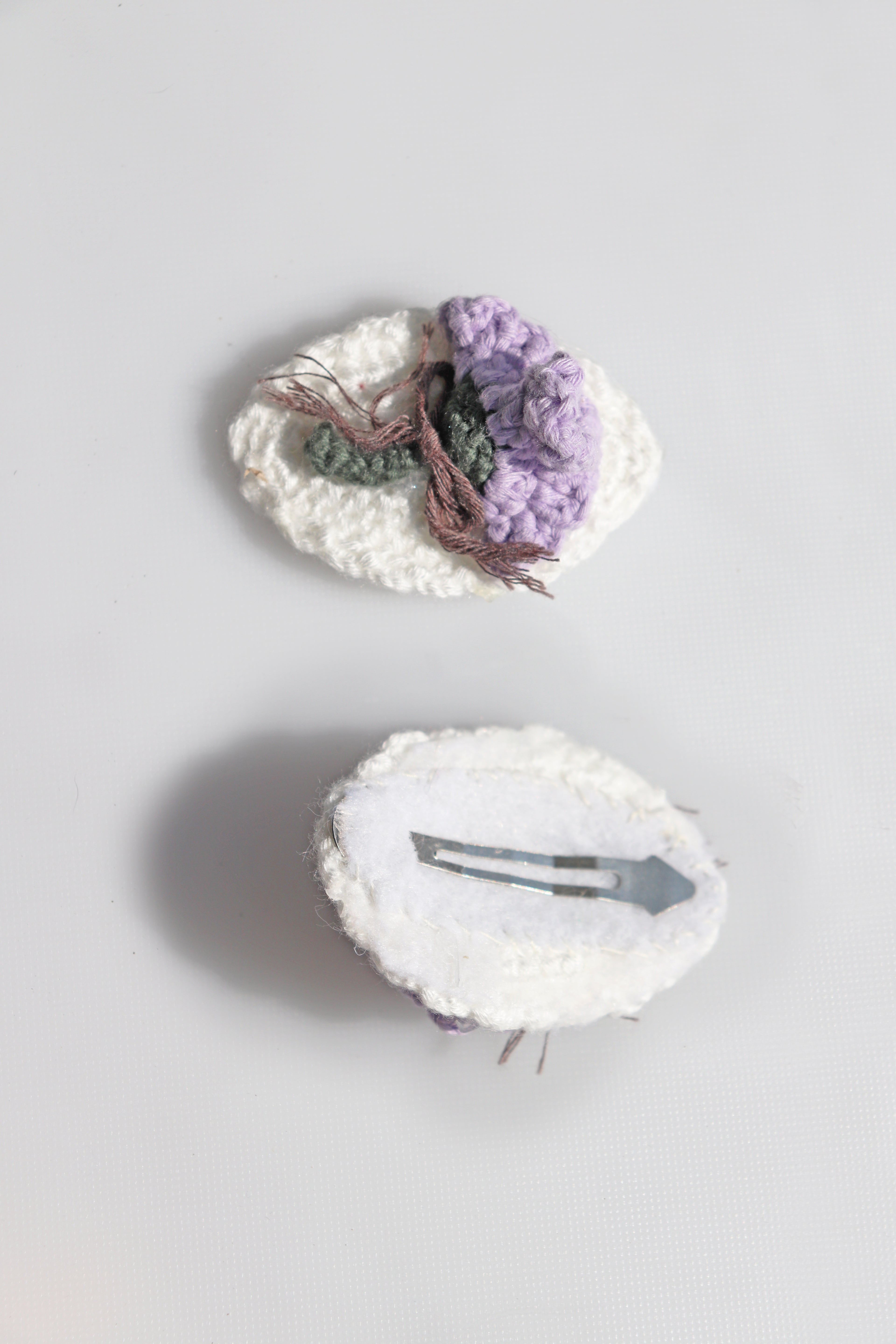 Crochet Hair Clips
