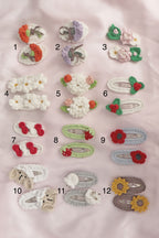Crochet Hair Clips