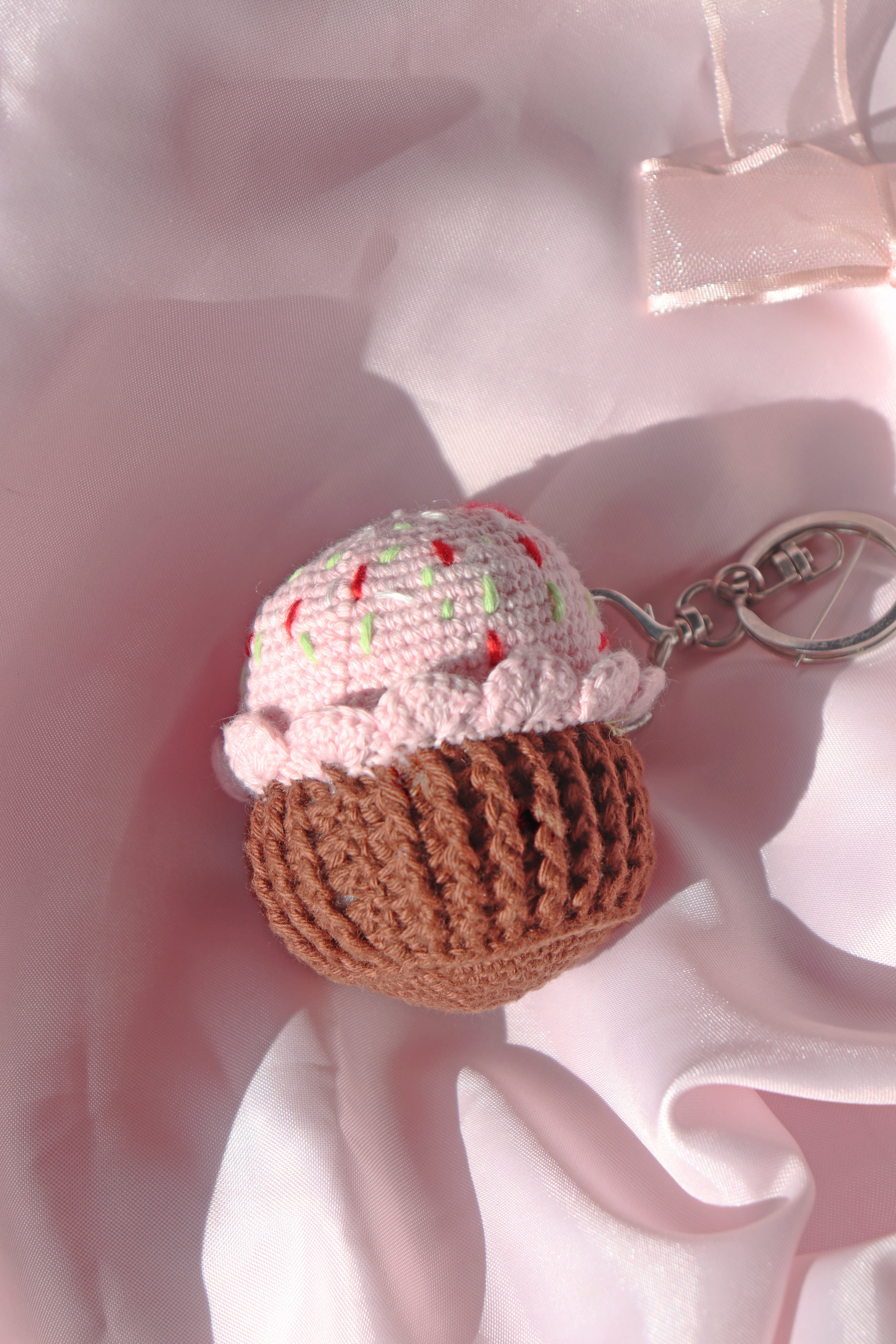 Cupcake Keychain