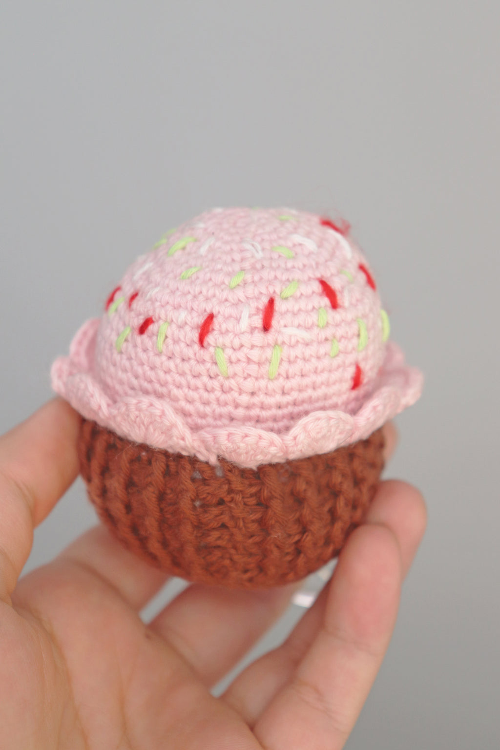 Cupcake Keychain