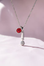 Microphone Charm Necklace