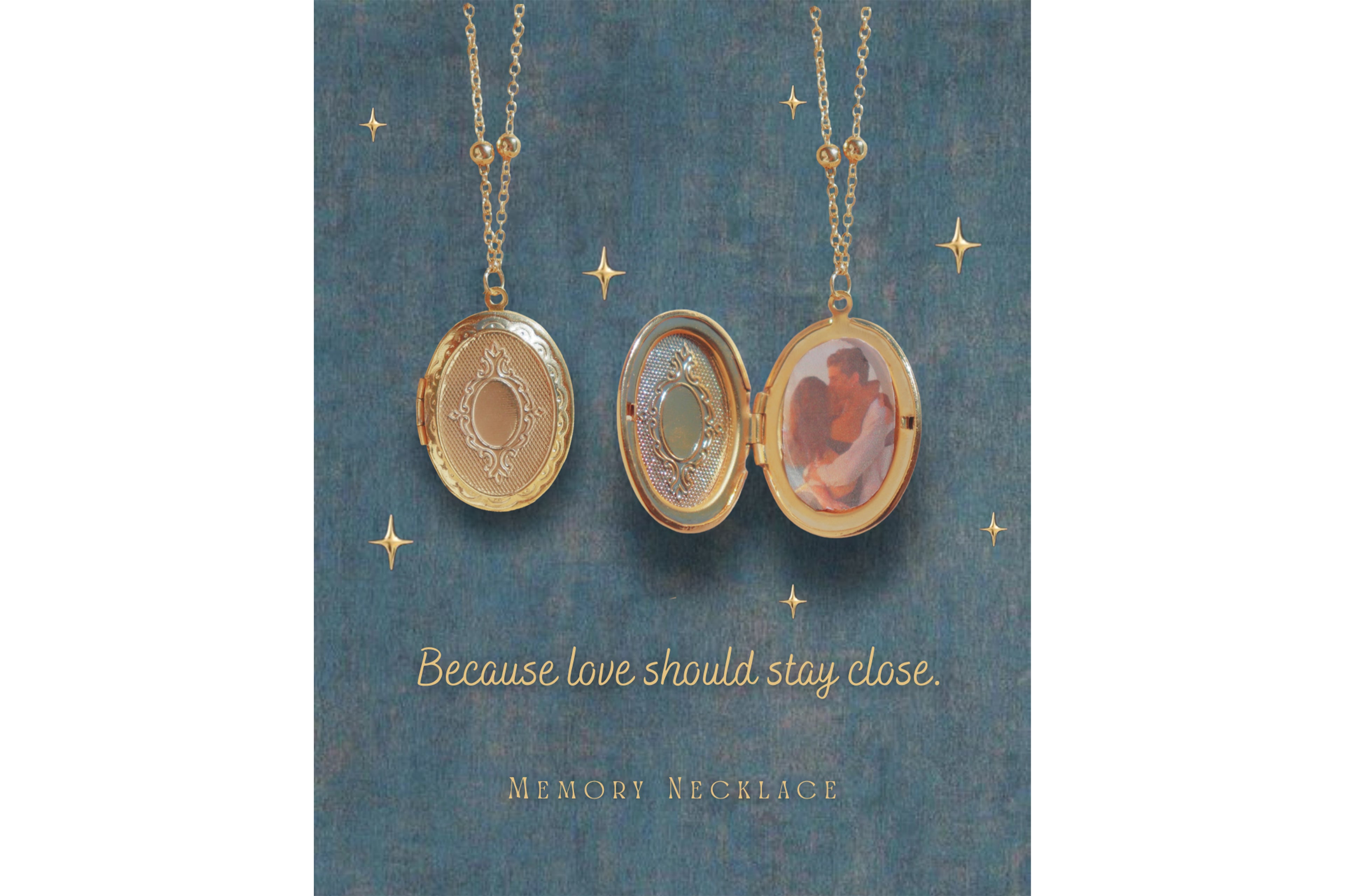 Oval Locket Necklace