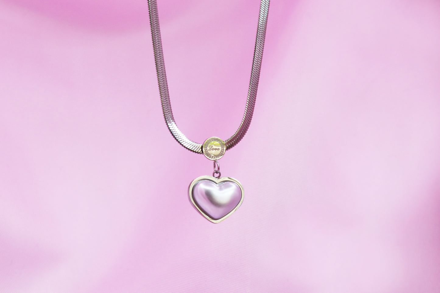 Heart of Pearl Necklace