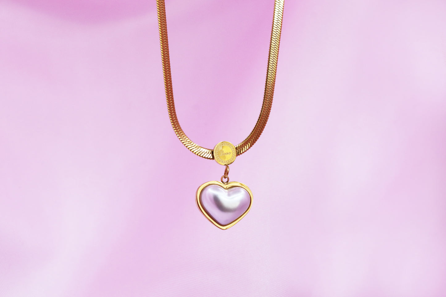 Heart of Pearl Necklace