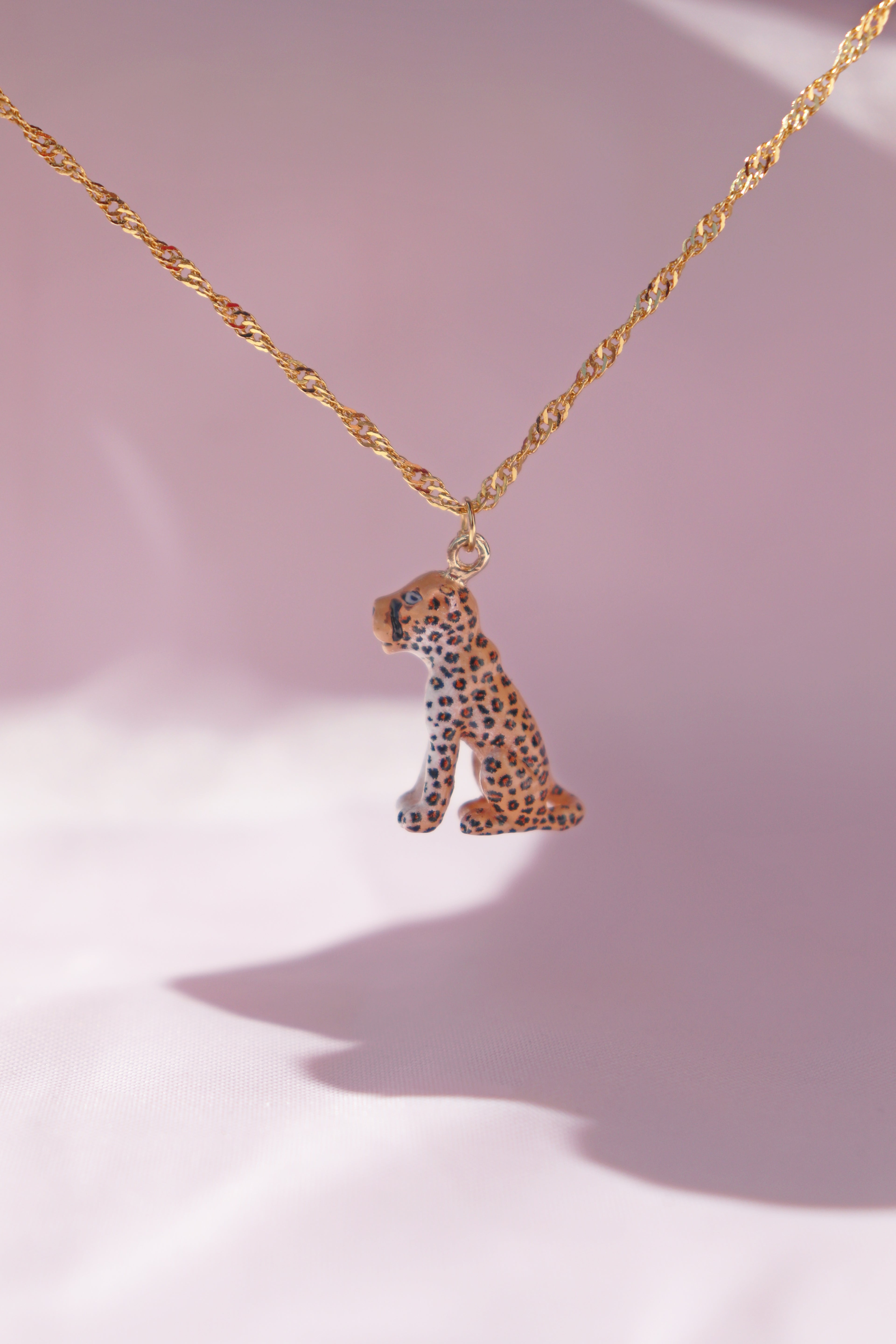 Leopard Charm Necklace
