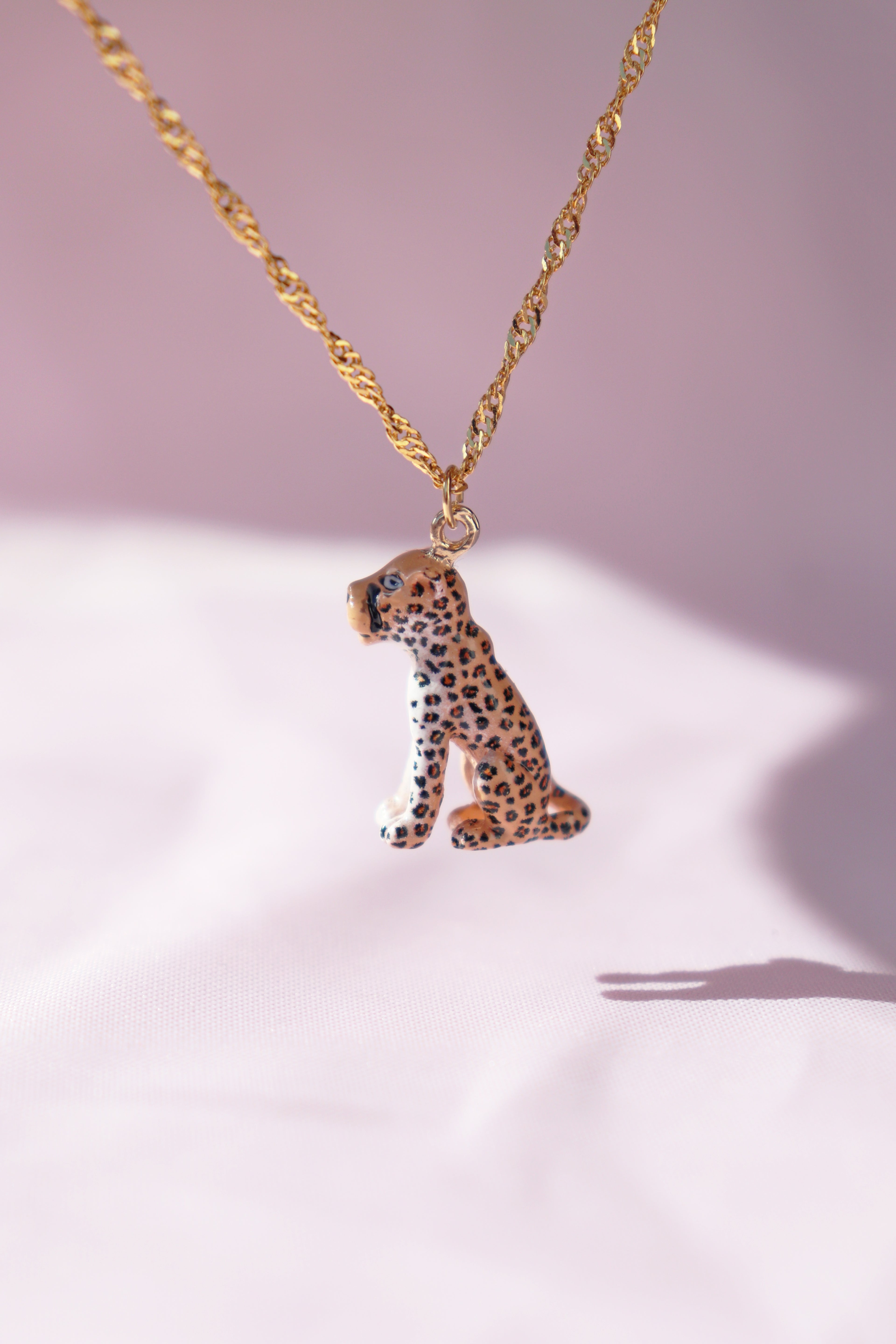 Leopard Charm Necklace