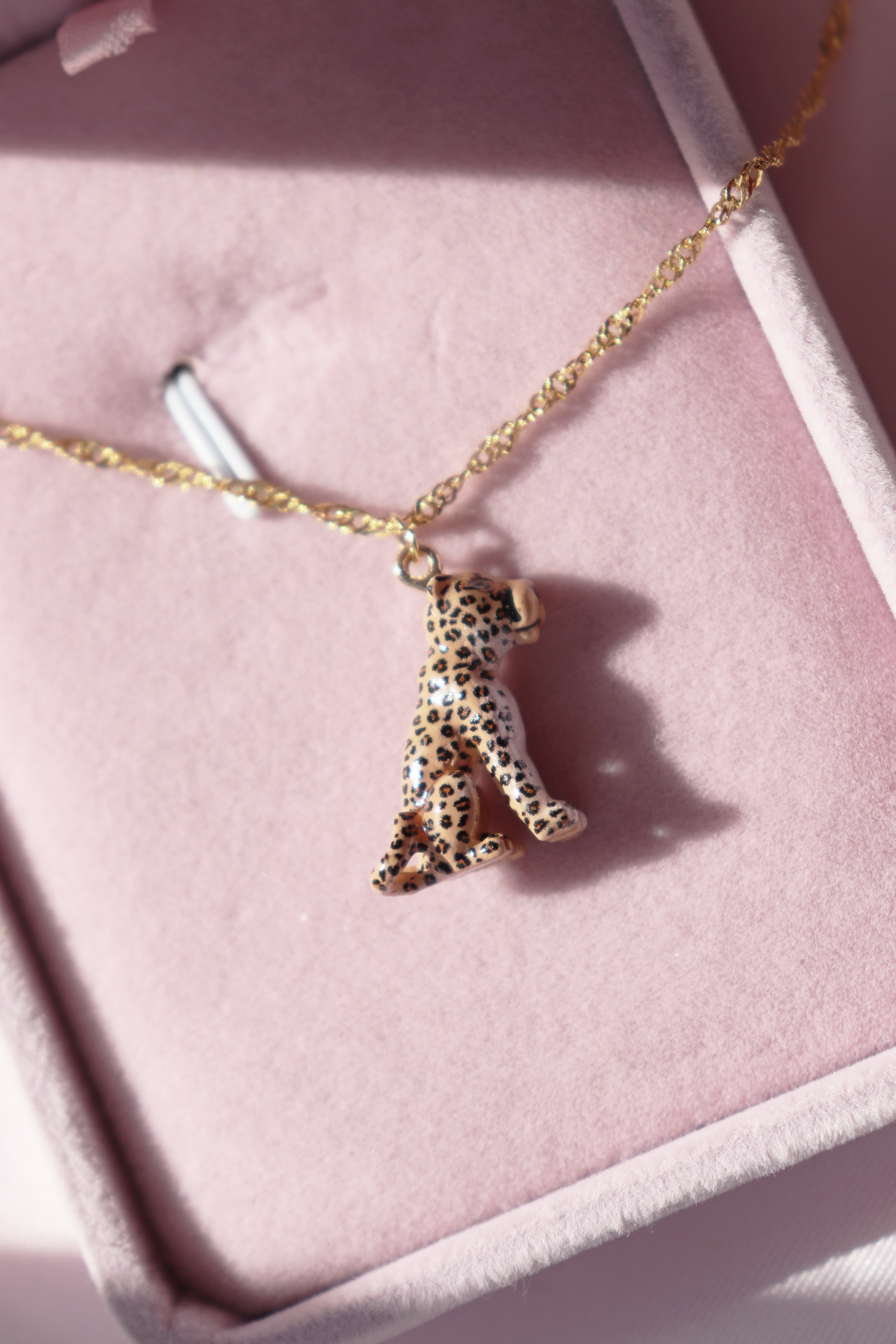 Leopard Charm Necklace