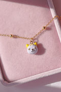 Cat Charm Bracelet