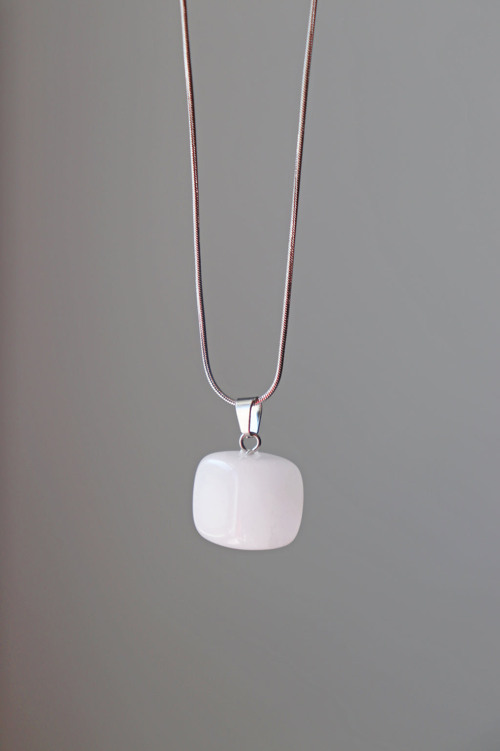 Moonstone Ice Cube Necklace