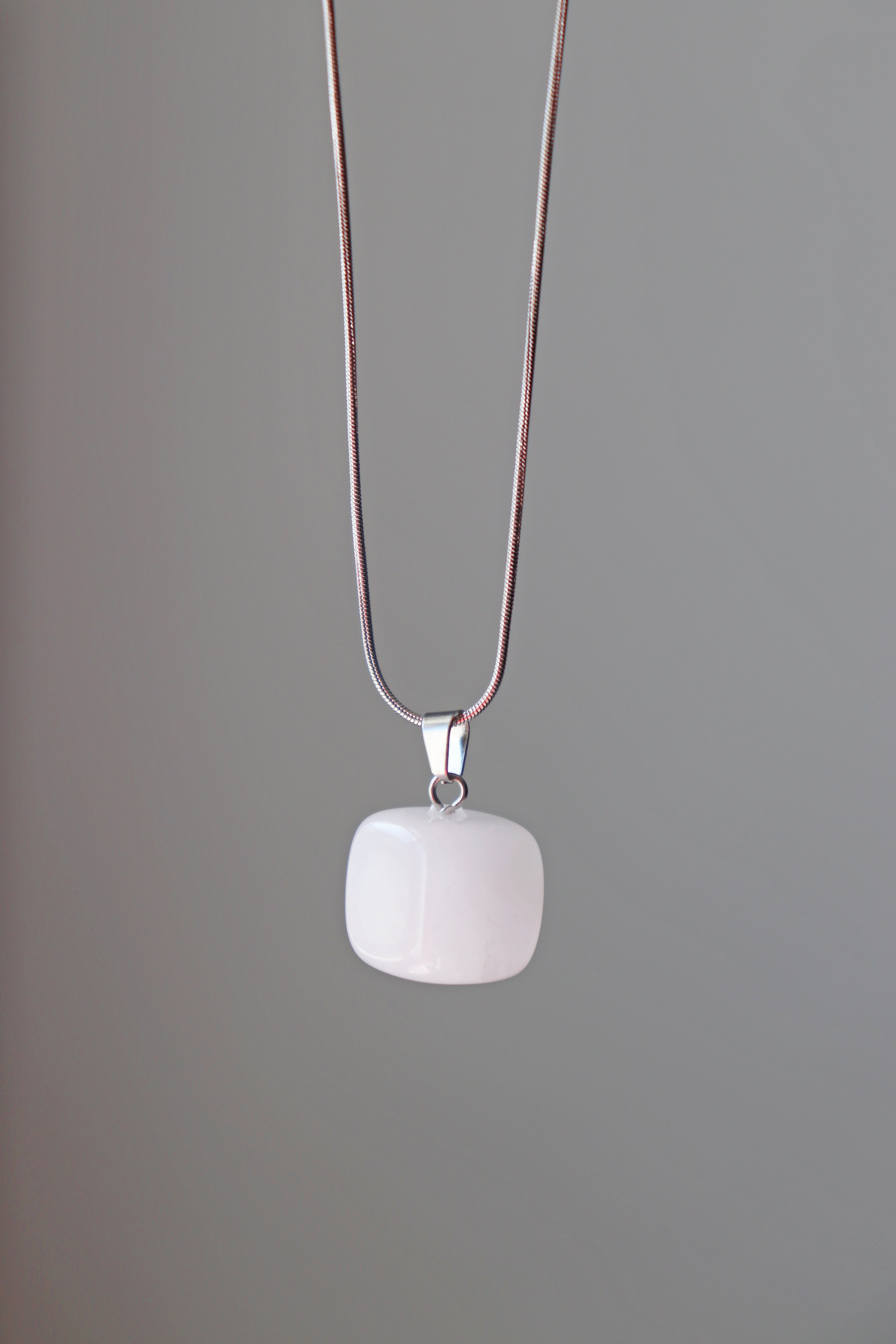 Moonstone Ice Cube Necklace
