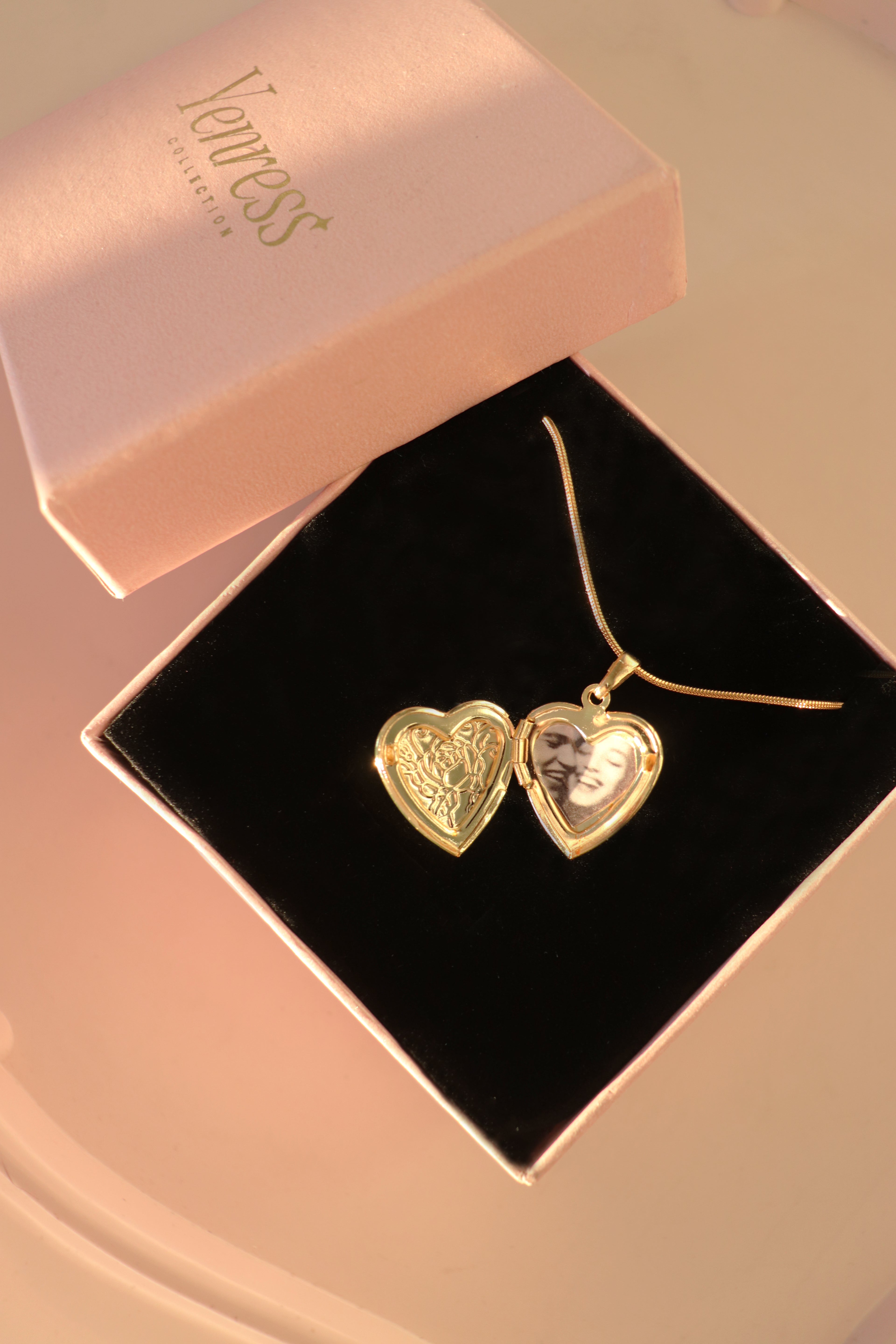 Rose Locket Necklace
