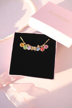 Rainbow Charm Necklace