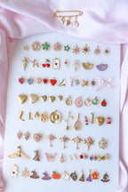 Custom Charm Safety Pin Brooch