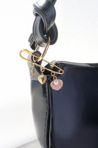 Custom Charm Safety Pin Brooch
