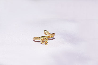 Medusa Snake Ring