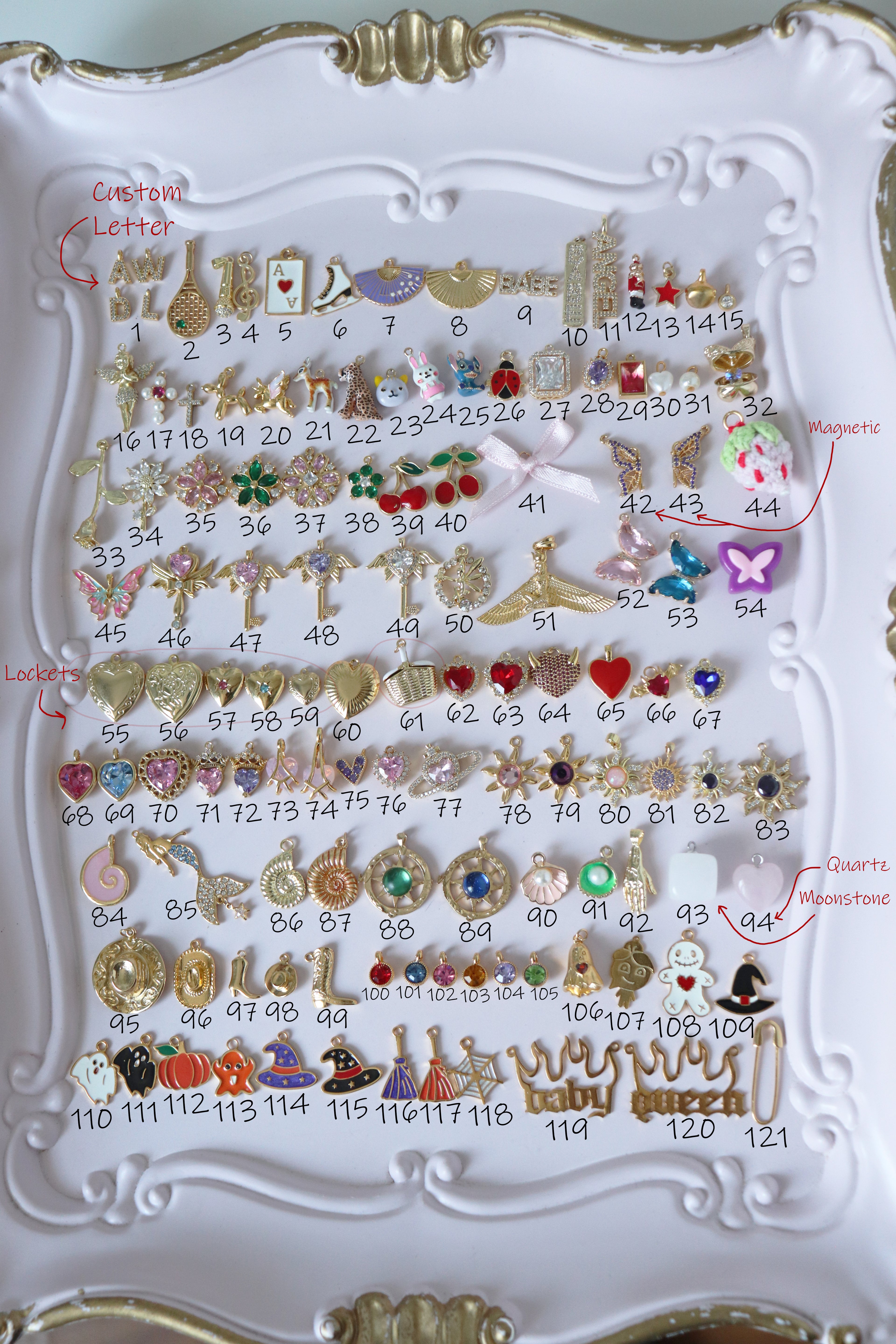 Custom Charm Necklace