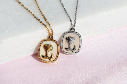 Rose Necklace | Princess Belle